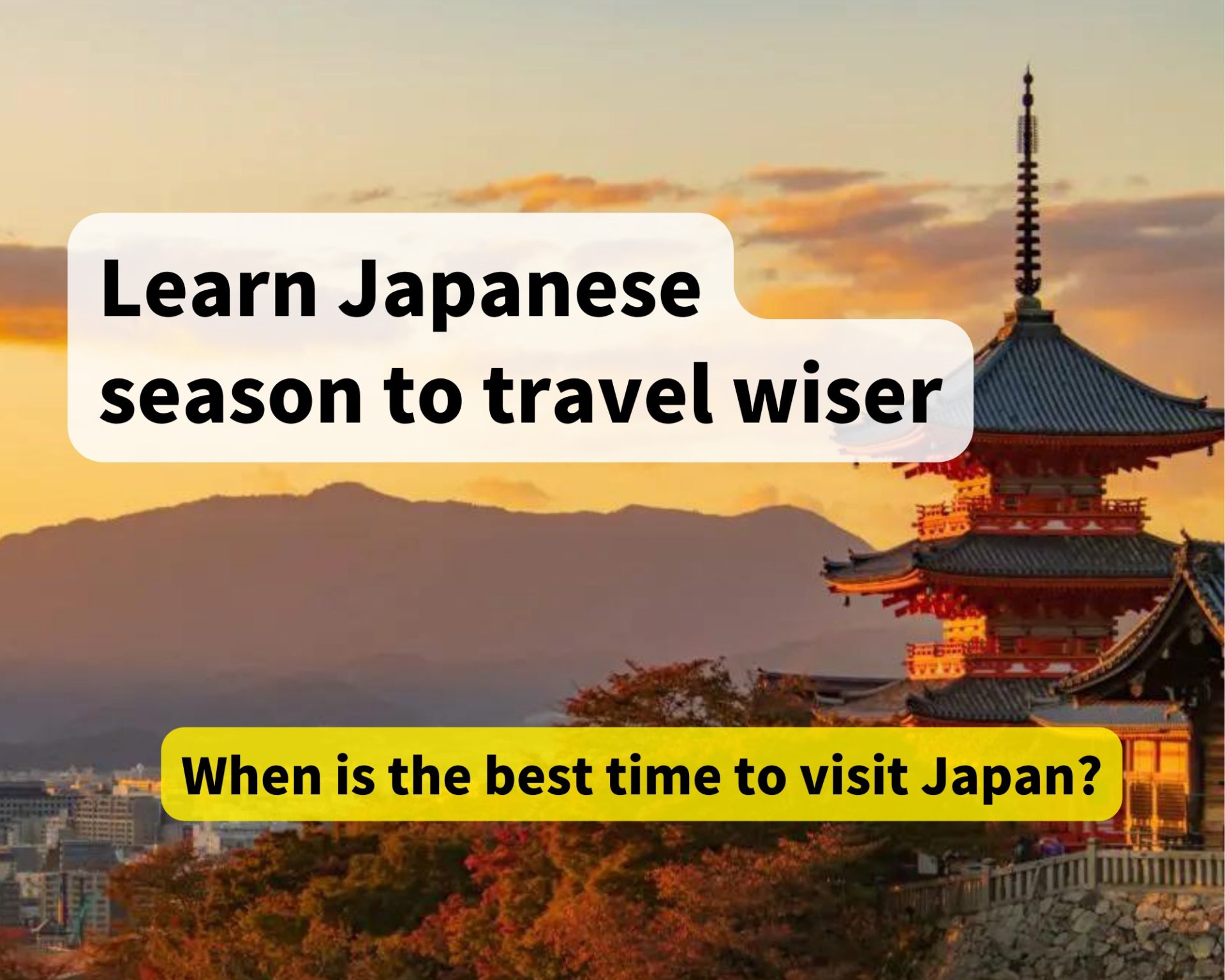 Best Times to Visit Japan