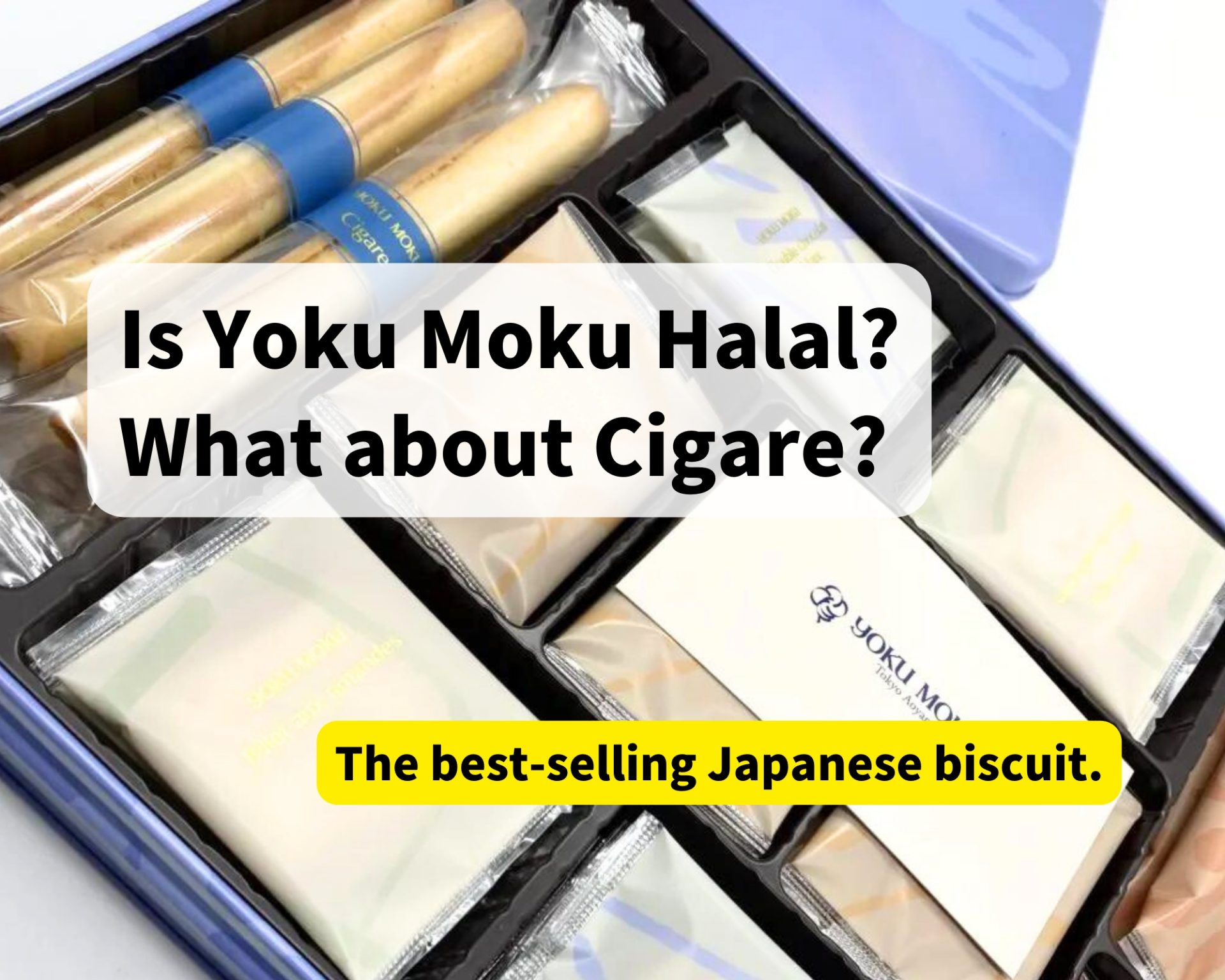 Yoku Moku Cigare Japanese Cigar Cookies 30 Pieces