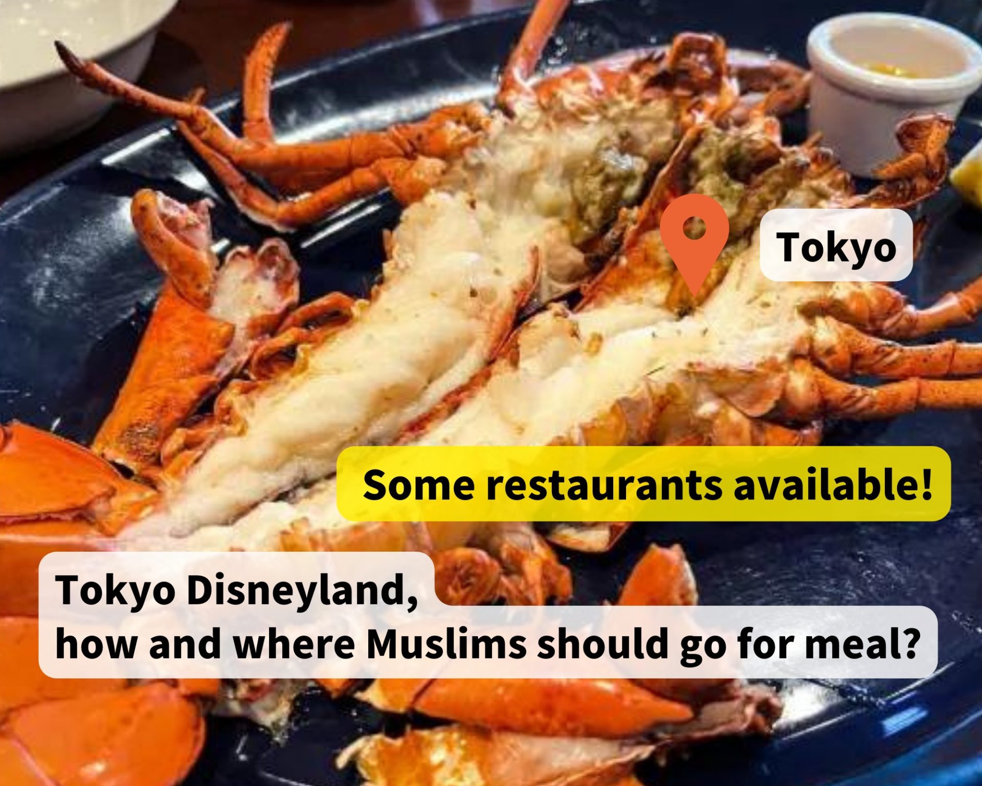 Red lobster Tokyo Disneyland