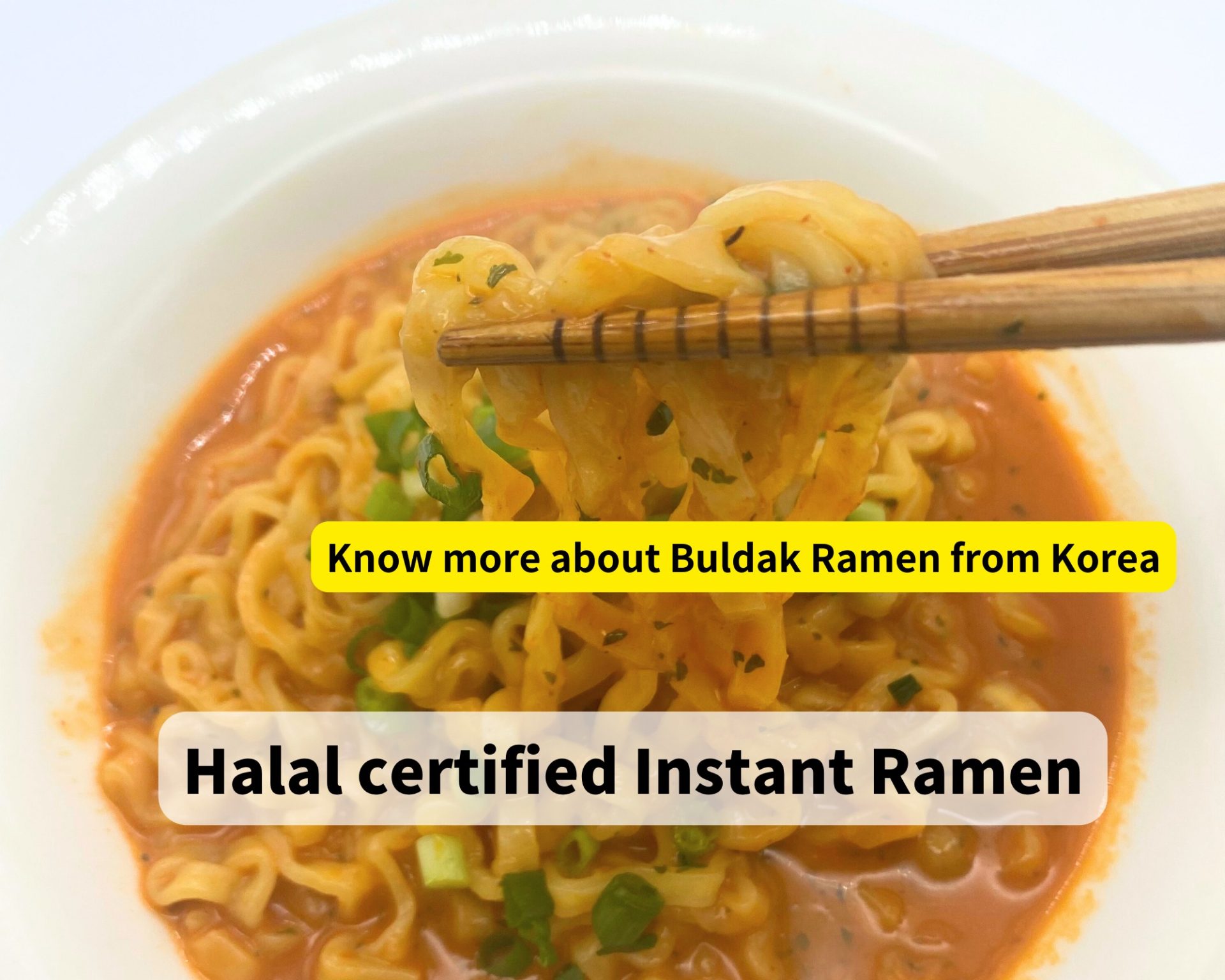 Halal-certified Instant noodle available in Japan, Buldak Ramen from  SamYang foods!